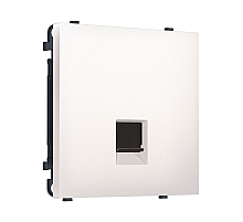Комплект механизма телефонной розетки SIGMA Жемчуг RJ-11 Ambrella Volt MS212030 (SP2120, PR190)