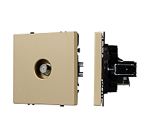 Розетка спутник софт-тач золотой песок Arlight SCT-MST1-SFPL-GD (SAT) 054298(1)