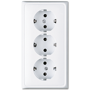 Розетка с заземлением Jung CD523WW