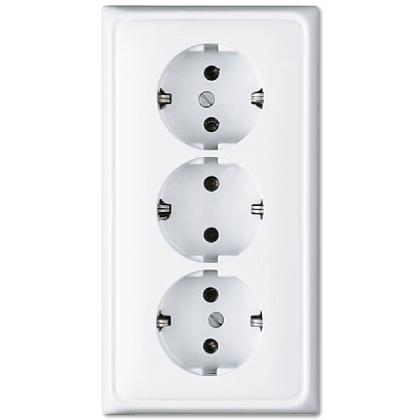 Розетка с заземлением Jung CD523WW