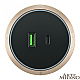 Трековая розетка Arte Milano Am-track-sockets 380066TS LED/USB-Type-C Gold