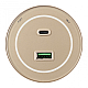 Трековая розетка Arte Milano Am-track-sockets-39 399732TS/USB-Type-C Gold