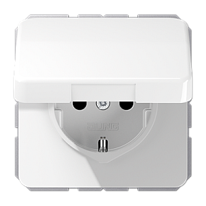 Розетка Schuko Jung CD1521BFKLWW
