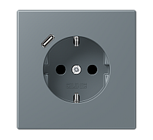Розетка 2K+З USB Typ C Jung LC1520-18C251