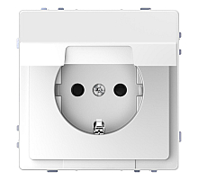 Розетка Schneider Electric Merten D-Life 16A с/з и крышкой MTN2310-6035