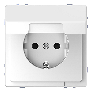 Розетка Schneider Electric Merten D-Life 16A с/з и крышкой MTN2310-6035