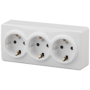 Розетка 2P+E Schuko со шторками Эра 11-2209-01 Б0020703