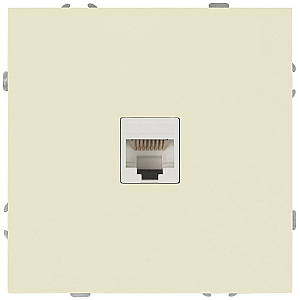 Розетка Эра Galaxy 15-3107-02 информационная RJ45 IP20 слоновая кость Б0070737