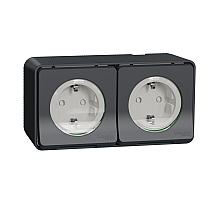 Выключатель 2-клавишный Schneider Electric MUR40906