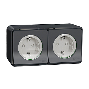 Выключатель 2-клавишный Schneider Electric MUR40906
