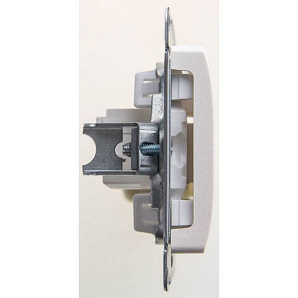 Розетка компьютерная RJ45 Systeme Electric Glossa 5e кат UTP перламутр GSL000681K