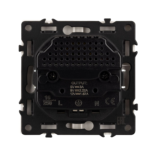 Розетка зк со шторками с USB тип А+С софт-тач золотой песок Arlight SCT-MUAC-SFPL-GD (250V, 16A) 054286(1)