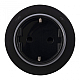 Трековая розетка Arte Milano Am-track-sockets-39 397951TS/ES Black