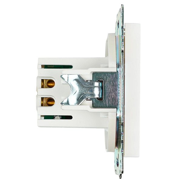 Розетка 2хUSB Stekker Катрин белый GLS10-7115-01 39686