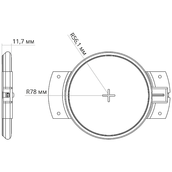 Беспроводная зарядка 55 Mebax 00-00002601