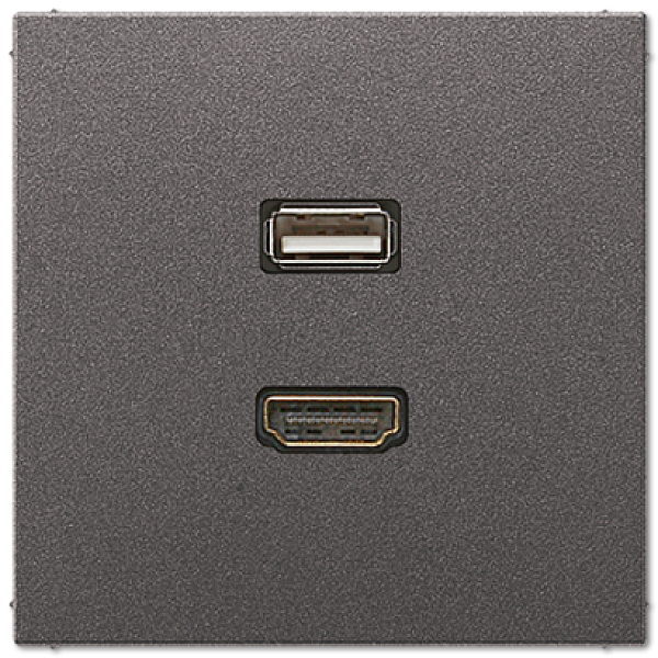 Розетка HDMI/USB Jung MAAL1163AN