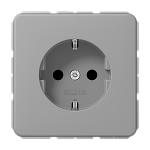 Розетка штепсельная Schuko Jung CD1520BFGR
