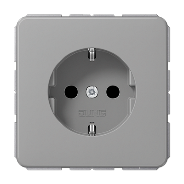 Розетка штепсельная Schuko Jung CD1520BFGR