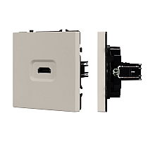 Розетка HDMI софт-тач кашемир Arlight SCT-MHD1-SFPL-CA 061842(1)