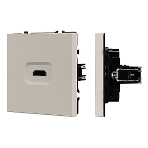 Розетка HDMI софт-тач кашемир Arlight SCT-MHD1-SFPL-CA 061842(1)