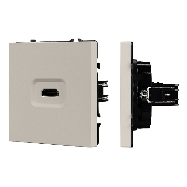 Розетка HDMI софт-тач кашемир Arlight SCT-MHD1-SFPL-CA 061842(1)