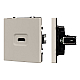 Розетка HDMI софт-тач кашемир Arlight SCT-MHD1-SFPL-CA 061842(1)