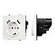 Розетка зк со шторками с USB тип А+А софт-тач белый кварц Arlight SCT-MUAA-SFPL-WH (250V, 16A) 054288(1)