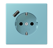 Розетка 2K+З USB Typ A Jung LC1520-18A213