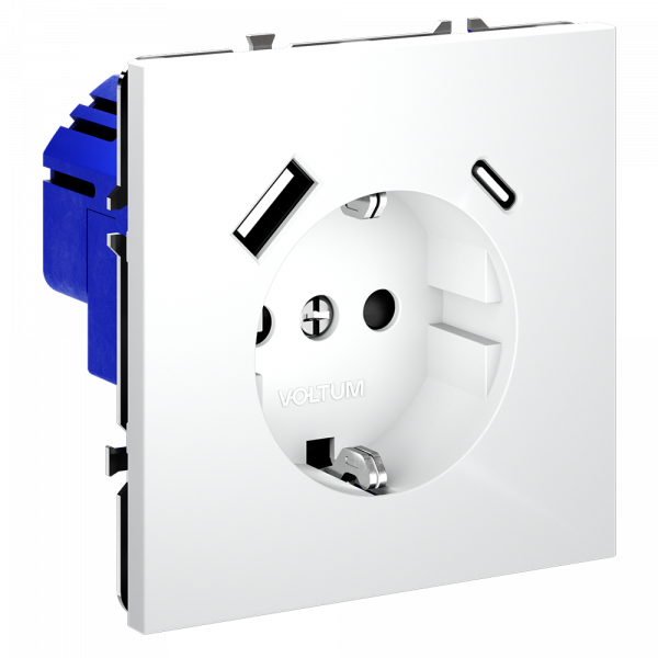 Розетка с USB, A+C Voltum S70 VLS040502 Розетка с USB, A+C Voltum S70 VLS040502