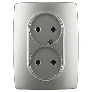 Розетка 2x2P Эра 12-2107-15 Б0031247