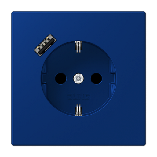 Розетка 2K+З USB Typ A Jung LC1520-18A261