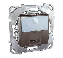 Розетка компьютерная RJ45 Schneider Electric Unica MGU5.421.12ZD