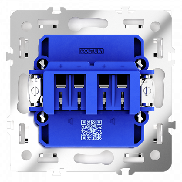 Розетка акустическая Voltum S70 VLS060301 Розетка акустическая Voltum S70 VLS060301