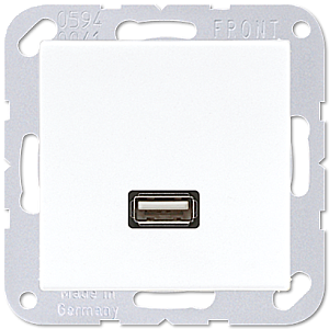Розетка USB Jung MAA1122WW