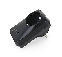 Умная розетка Wi-Fi черная Elektrostandard WF 4690389171901