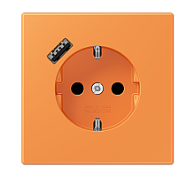 Розетка 2K+З USB Typ A Jung LC1520-18A225