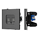 Механизм компьютерной розетки двойной SCT-TENDO-MPC2-SFPL-GR (RJ-45, CAT6) 054597