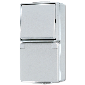 Розетка штепсельная Schuko Jung 676W