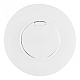 Розетка круглая с/з и шторками, защитной крышкой и рамкой Arte Milano SET08-1-41-1 white