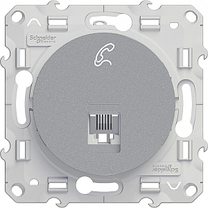 Розетка телефонная RJ12 Schneider Electric Odace S53R497