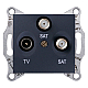 Розетка TV/SAT/SAT Schneider Electric Sedna SDN3502170