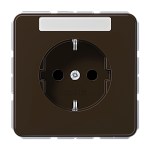 Розетка штепсельная Schuko Jung CD1520NABR