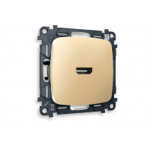 Комплект механизма розетки HDMI 2.0 40V/500mA 2.0GHz 5-18Gbit/s Ambrella Volt Omega MO614010