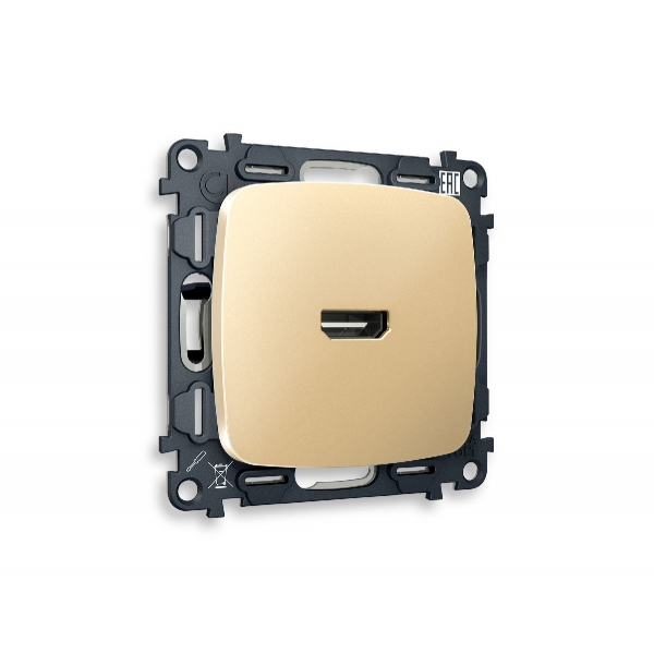 Комплект механизма розетки HDMI 2.0 40V/500mA 2.0GHz 5-18Gbit/s Ambrella Volt Omega MO614010 Комплект механизма розетки HDMI 2.0 40V/500mA 2.0GHz 5-18Gbit/s Ambrella Volt Omega MO614010
