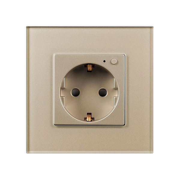 Розетка электрическая с Zigbee управлением Arlight SCT-OMALI-EUZB1-PL-GD (240V, 16A, Zigbee) 050218