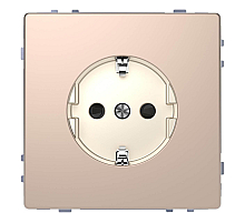 Розетка Schneider Electric Merten D-Life 16A с/з и шторками MTN2400-6051