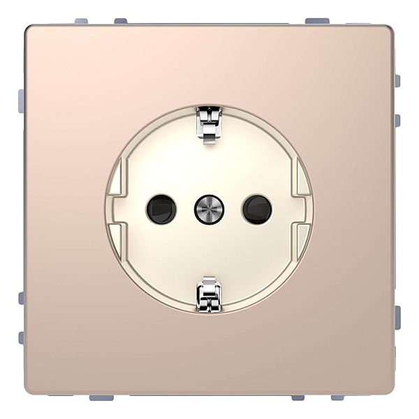 Розетка Schneider Electric Merten D-Life 16A с/з и шторками MTN2400-6051