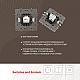 Розетка RJ45 Arte Milano 217.45-1.shampan