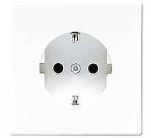 Розетка Schuko Jung LS1520PLWW