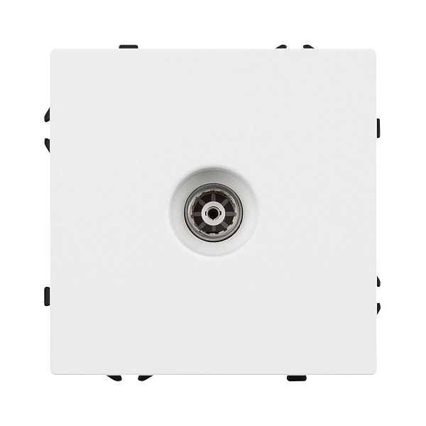 Механизм телевизионной розетки Arlight SCT-NOBE-MTV1-SFPL-WH (Белый кварц) 054292